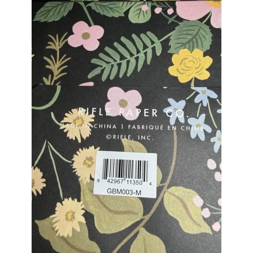 New Rifle Paper Co Strawberry Fields Lot Of 2 Medium Small Flower Gift Bags